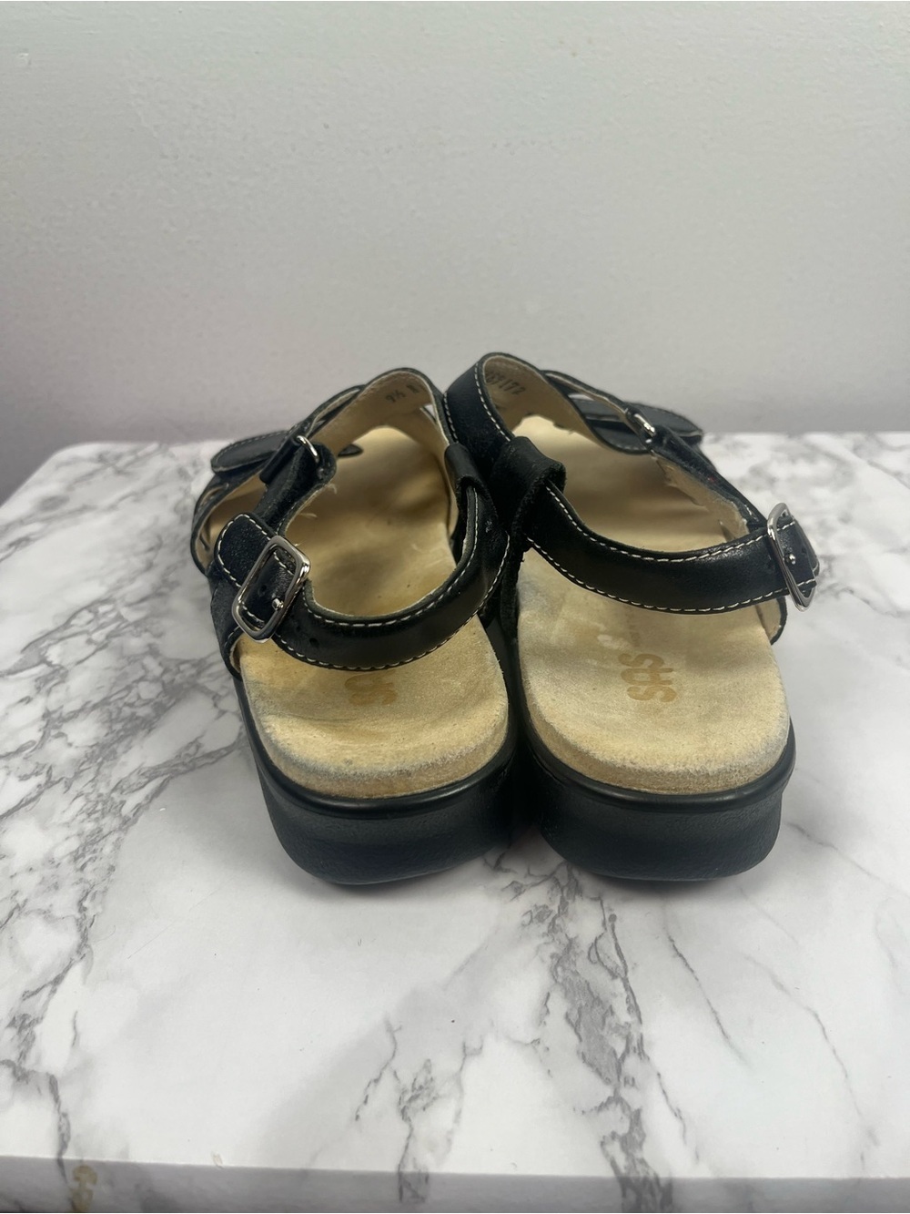 SAS Albuquerque Women's Huggy - Nero Size 9.5 Narrow - Picture 4 of 12